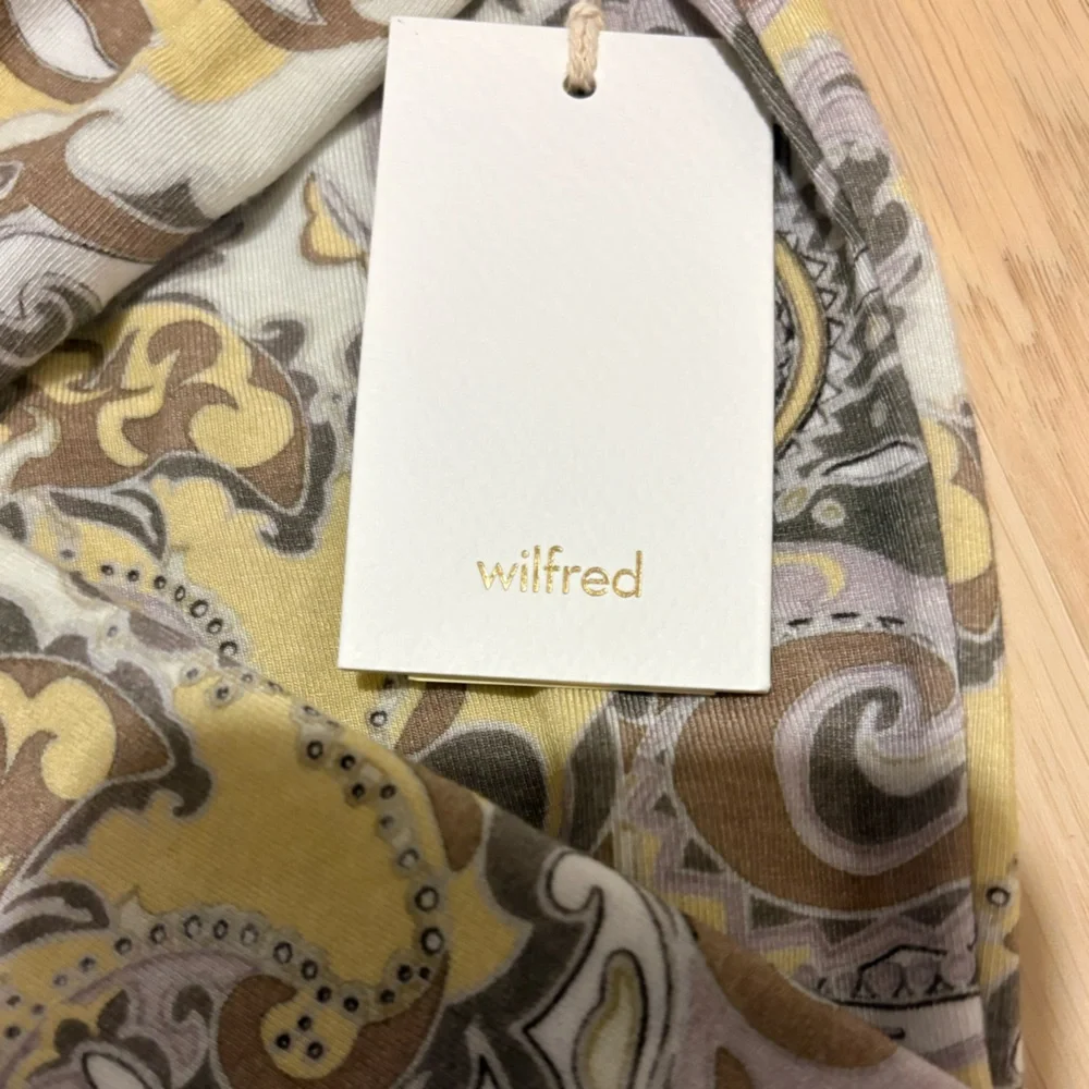 NWT-Wilfred Paisley Button-Down Shirt - Picture 6 of 8